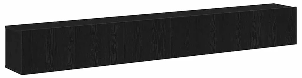 vidaXL Σετ επίπλου τηλεόρασης 3 pcs Μαύρη δρυς 80 x 30 x 30 εκ