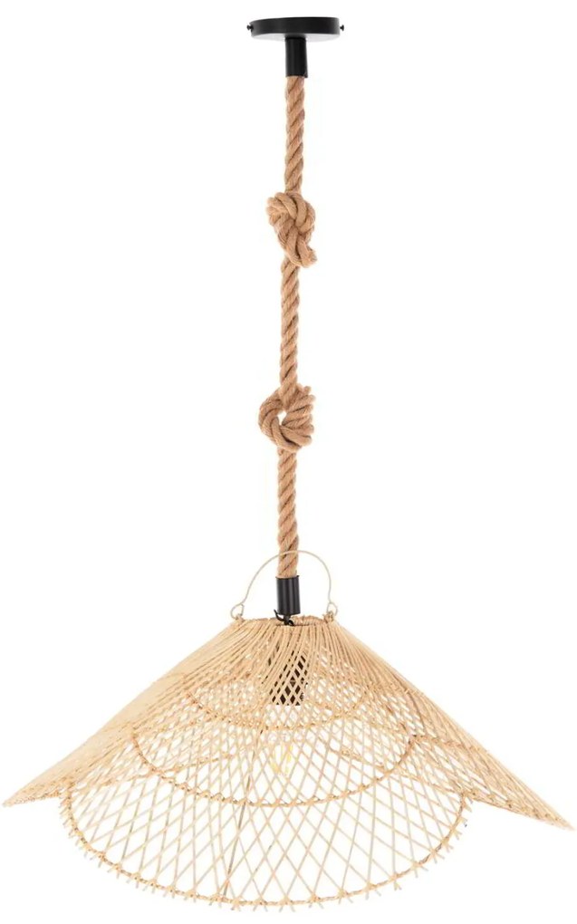 ΦΩΤΙΣΤΙΚΟ ΟΡΟΦΗΣ ΚΡΕΜΑΣΤΟ HM7878.02 RATTAN ΣΕ ΦΥΣΙΚΟ ΧΡΩΜΑ Φ58,5x31Yεκ