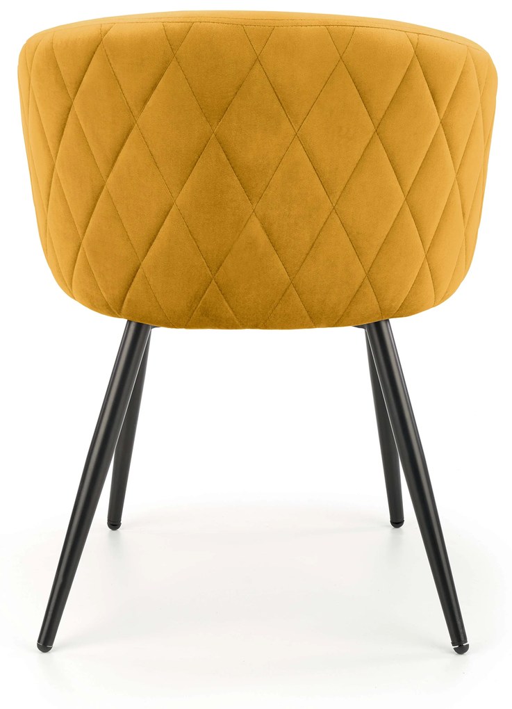 K430 chair color: mustard DIOMMI V-CH-K/430-KR-MUSZTARDOWY