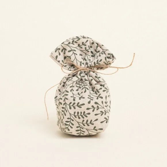 Beauty Home ΠΟΥΓΚΙ ΜΕ ΒΑΣΗ 8 x 12 cm ΠΡΑΣΙΝΑ ΚΛΑΔΑΚΙΑ