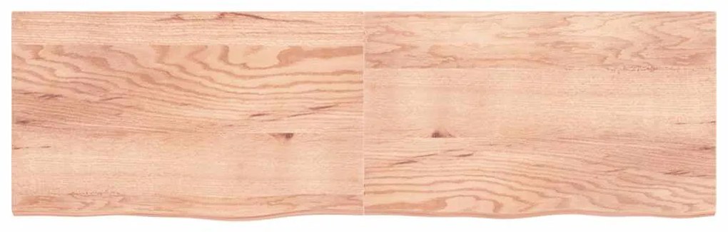 vidaXL Πάγκος Μπάνιου Αν. Καφέ 200x60x(2-4) εκ. Επεξεργ. Μασίφ Ξύλο