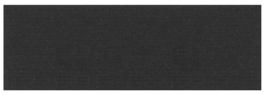 vidaXL Πάνελ Τοίχου 12 τεμ. Μαύρος 90 x 30 εκ. 3,24 μ Υφασμα