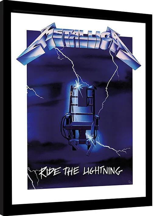 Αφίσα σε κορνίζα Metallica - Ride the Lighting