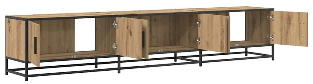 vidaXL Ντουλάπι TV artisan δρυς 210 x 35 x 41 εκ Επεξεργασμένο ξύλο