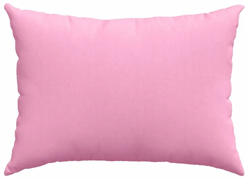 vidaXL Μαξιλάρι Καναπέ 2 pcs Ροζ 70 x 50 cm ύφασμα