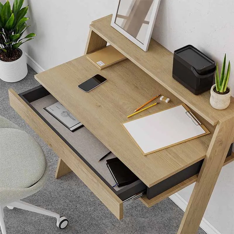 ΓΡΑΦΕΙΟ ΕΡΓΑΣΙΑΣ COWORK MEGAPAP ΧΡΩΜΑ ΦΥΣΙΚΟ ΟΞΙΑΣ 94X50X91ΕΚ.