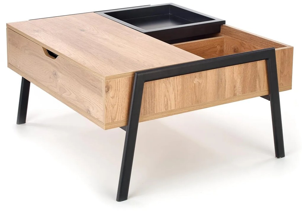 PODIUM, c.table, natural / black DIOMMI V-CH-PODIUM-LAW