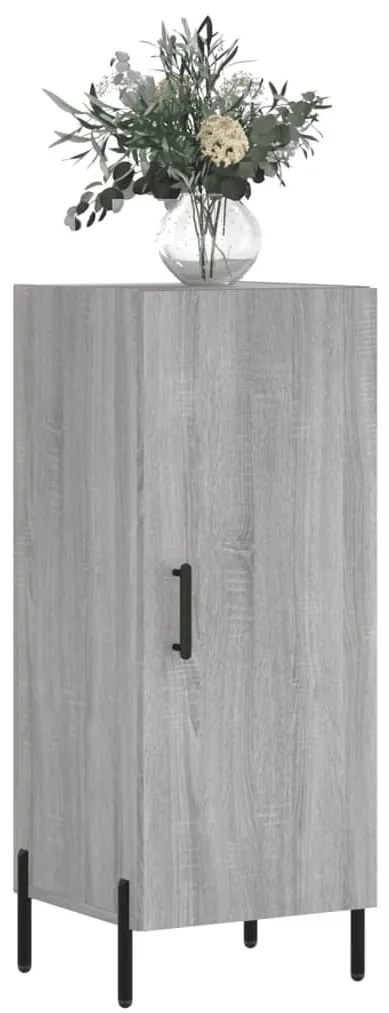 vidaXL Ντουλάπι Γκρι Sonoma 34,5x34x90 εκ. από Επεξεργασμένο Ξύλο