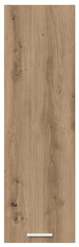 vidaXL Κρεμαστό ντουλάπι με αποθήκευση Artisan Oak 30 x 31 x 100 εκ.