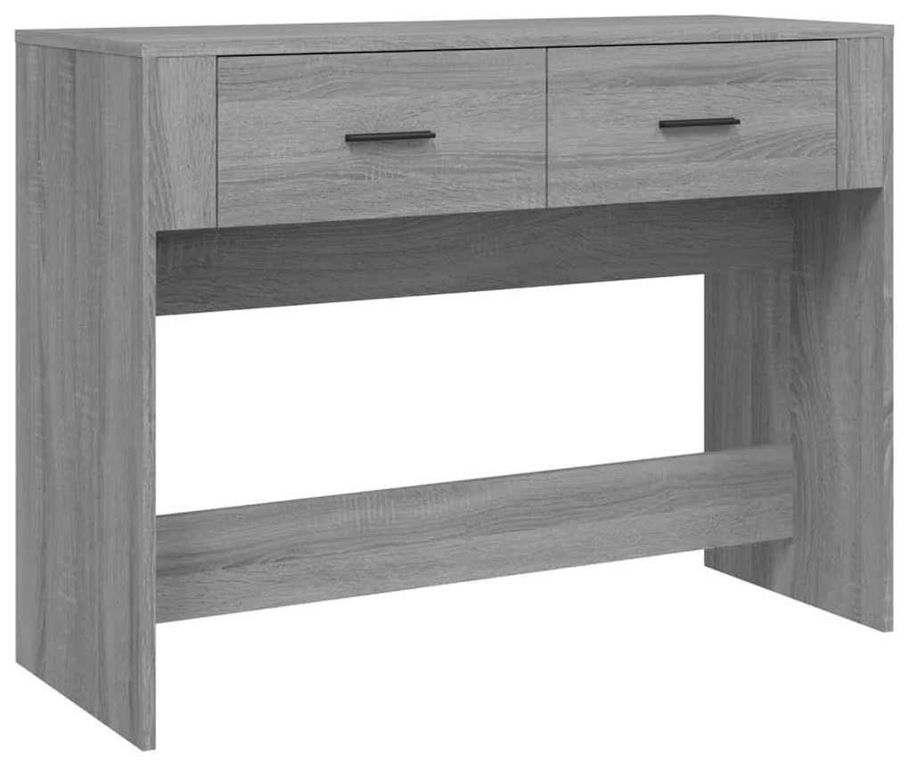 vidaXL Τραπέζι Κονσόλα Γκρι Sonoma 100x39x75 εκ. Επεξεργασμένο Ξύλο