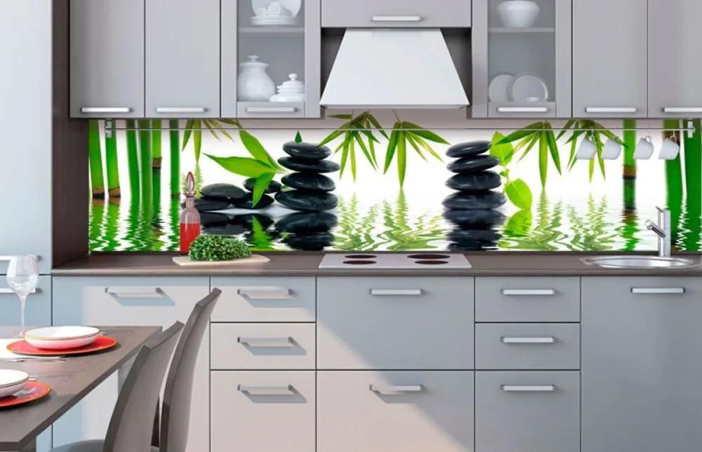 Αυτοκόλλητη φωτοταπετσαρία για πέτρες κουζίνας ZEN - 180x60