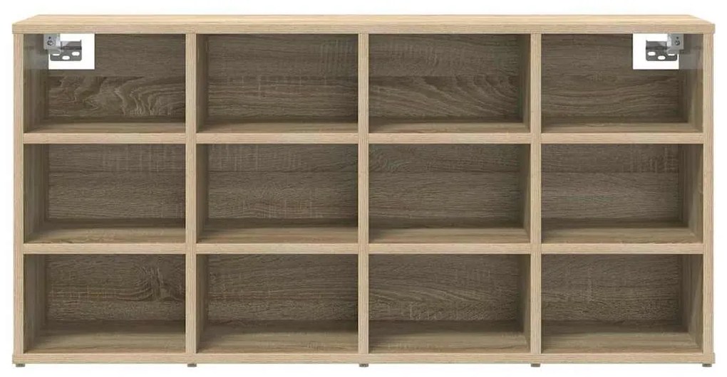 vidaXL Παπουτσοθήκη Sonoma Δρυς 103 x 30 x 51 εκ. Επεξεργασμένο ξύλο