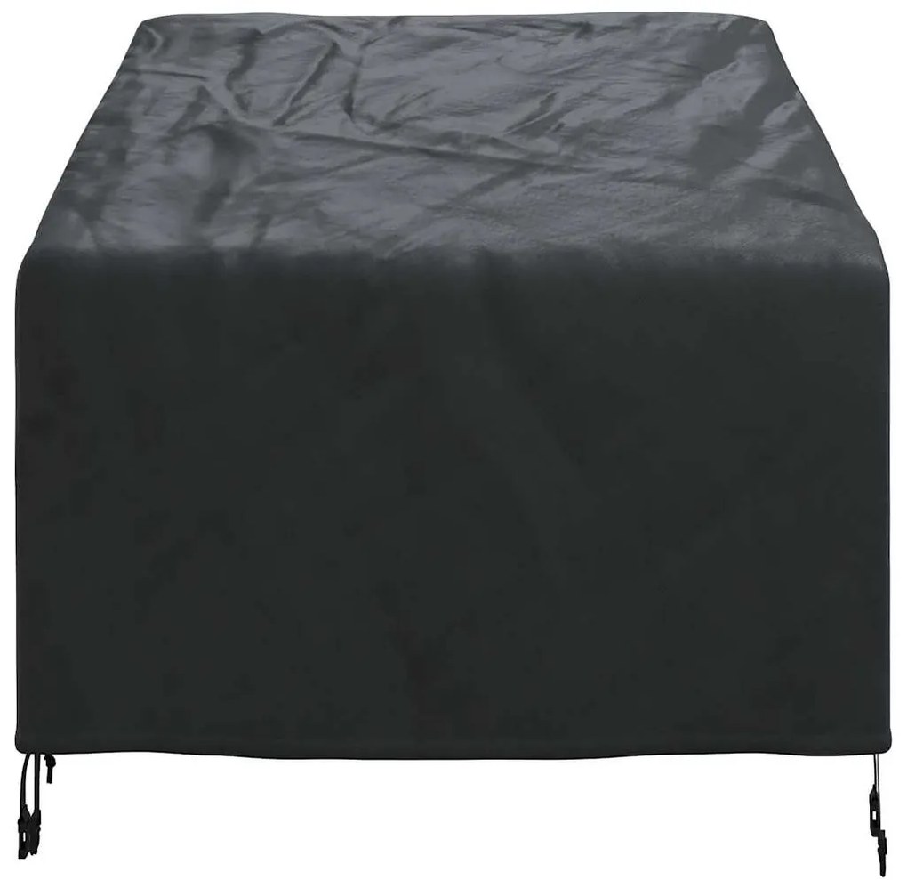 vidaXL Κάλυμμα Κήπου για Καρέκλα Μαύρο 90 x 90 x 50 / 75 cm Ύφασμα 420D