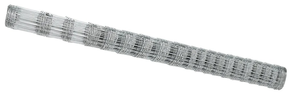 vidaXL Φράχτης  1.6x10 μ Γαλβανισμένος Σίδηρος