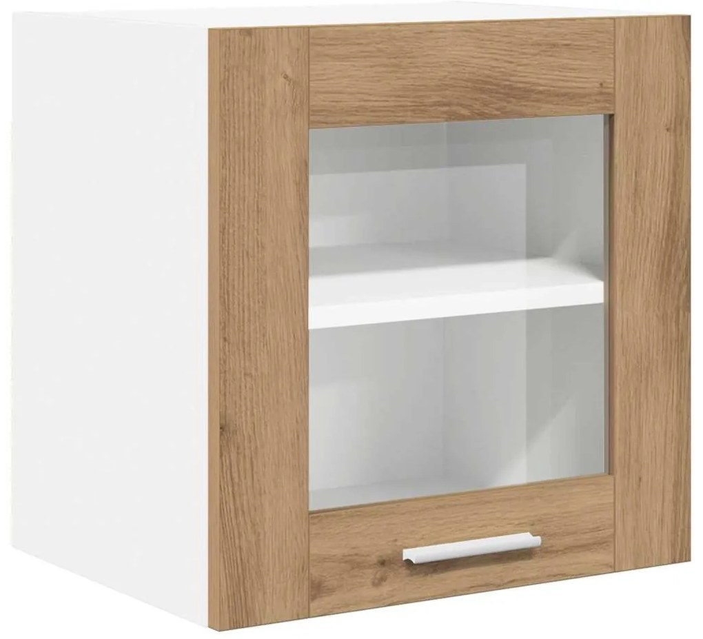 vidaXL Κρεμαστό ντουλάπι Riga 2 pcs Artisan Oak 40 x 31 x 40 εκ.