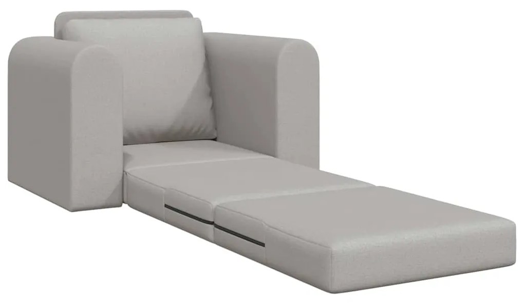 vidaXL Κρεβάτι καναπές Σκούρο γκρι 98 x 71 x 83 εκ. ύφασμα