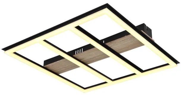 Πλαφονιέρα Φωτιστικό Οροφής LED 30W Μαύρο Froomy 67291-30 Globo Lighting-67291-30-Μαύρο 67291-30