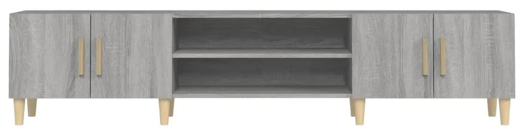 vidaXL Έπιπλο Τηλεόρασης Γκρι Sonoma 180x31,5x40 εκ. από Επεξεργ. Ξύλο