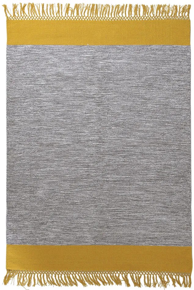 Καλοκαιρινό Χαλί Urban Cotton Kilim Flitter Yellow 130 x 190