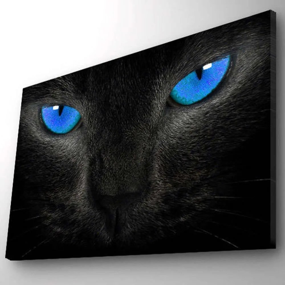 Πίνακας Καμβάς Με Φως Led 239SHN3294 70x45cm Multi Wallity Οριζόντιοι Ξύλο, Καμβάς