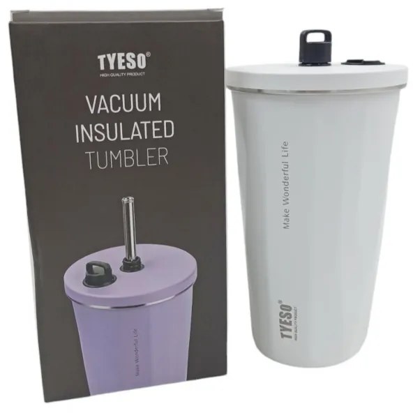 ΑΝΟΞΕΙΔΩΤΟ ΘΕΡΜΟΣ ΛΕΥΚΟ 600ml TS-8848A-1-TS-8848A-1