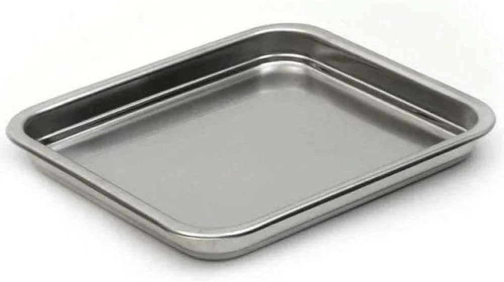 Ταψί Ορθογώνιο Ρηχό 87.A50/T2 33x38cm Inox Ανοξείδωτο Ατσάλι