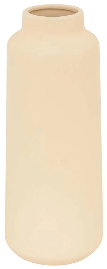 Διακοσμητικό Βάζο (Φ12x30) A-S Rily Beige 204291B