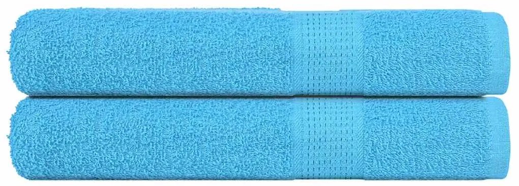 vidaXL Πετσέτες Σάουνας FROGN 2 τεμ. Τυρκουάζ 80x200 εκ. 360 γρ./μ²