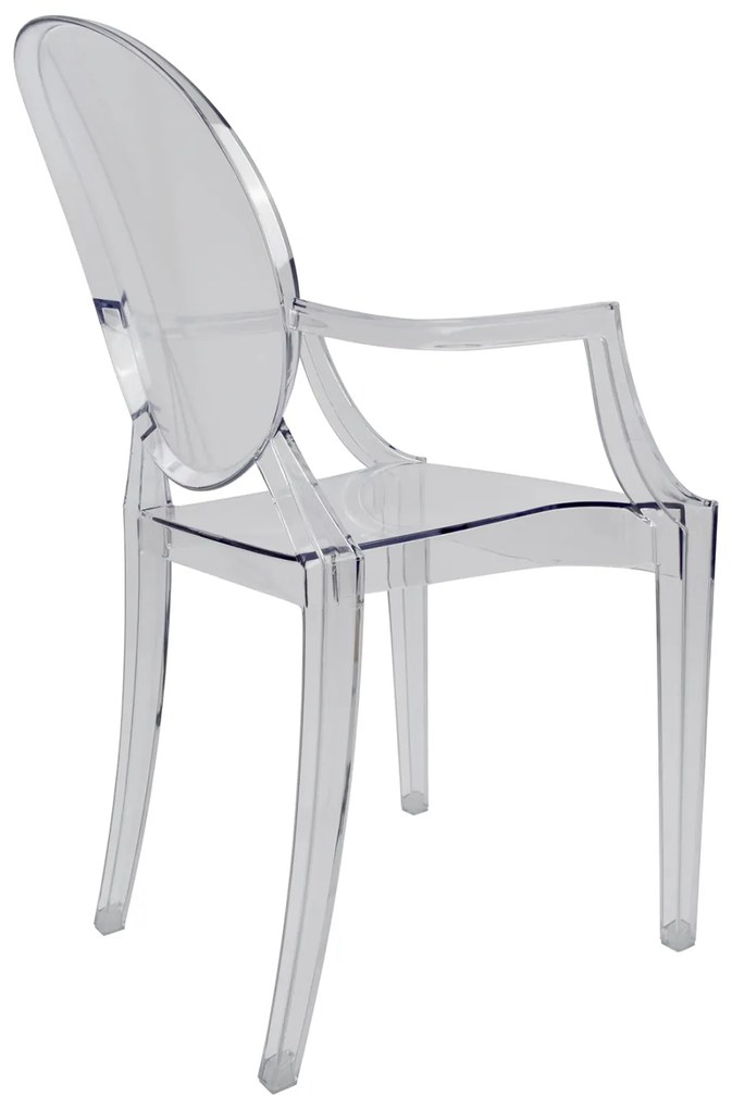 ΠΟΛΥΘΡΟΝΑ ΑΚΡΥΛΙΚΗ ΔΙΑΦΑΝΗ ΜΕ ΜΠΡΑΤΣΑ ARAMIS HM0169 52,2x56,5x92 εκ.