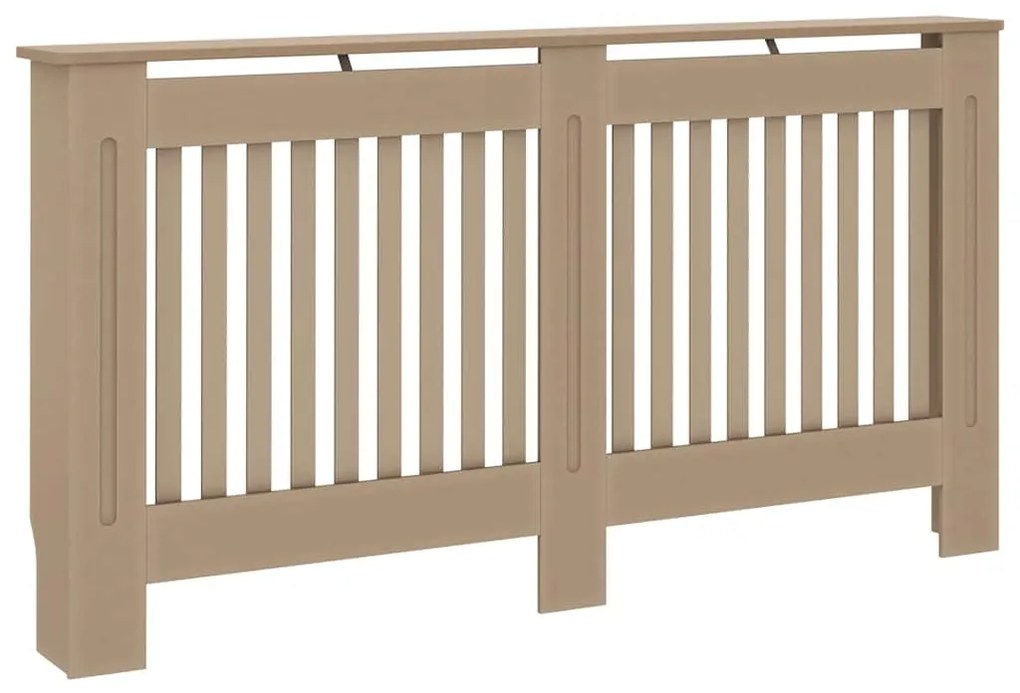 vidaXL Κάλυμμα Καλοριφέρ 152 x 19 x 81,5 εκ. από MDF