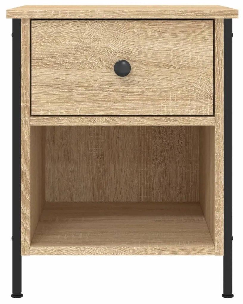 vidaXL Κομοδίνο Sonoma Δρυς 40 x 42 x 50 εκ. από Επεξεργασμένο Ξύλο