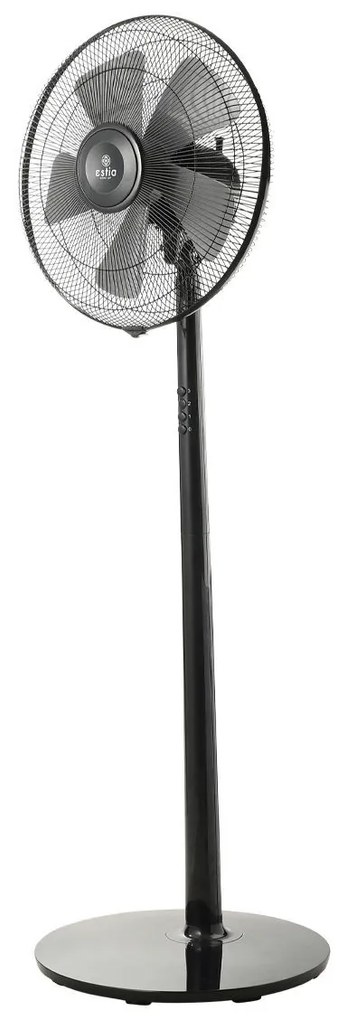 ESTIA ΑΝΕΜΙΣΤΗΡΑΣ ΣΤΑΝΤ ΕΠΙΔΑΠΕΔΙΟΣ LEVANTO 40cm 55w ΜΑΥΡΟΣ