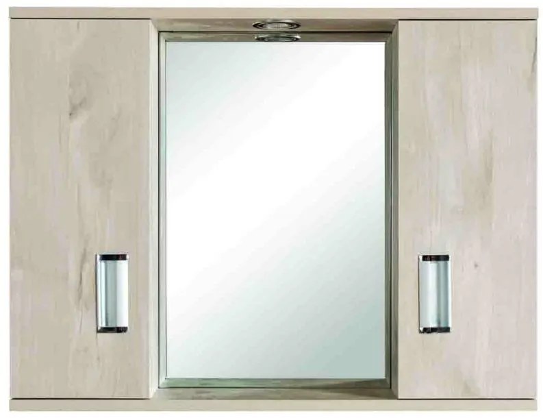 GLORIA FINO II - ΕΡΜΑΡΙΟ PVC 72*55*13.5 ΜΕ ΕΝΑ ΦΩΣ BEIGE 36-0008