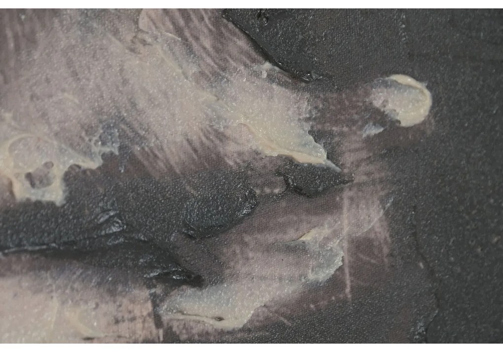 Καμβάς Home ESPRIT Καφέ Μαύρο Αποικιακό (x2)