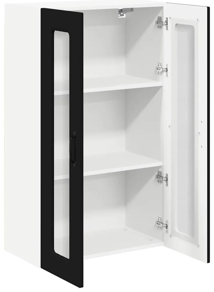 vidaXL Ντουλάπα Κουζίνας με αποθήκευση Kalmar Μαύρο 60 x 31 x 100 εκ.