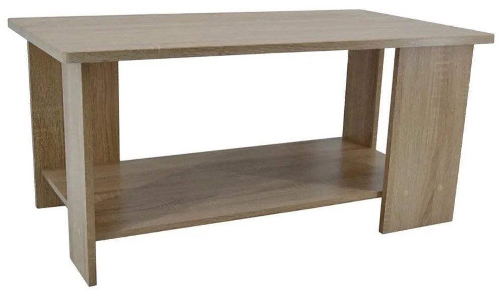Τραπέζι Σαλονιού Καφέ Ξύλο 90x48x42cm