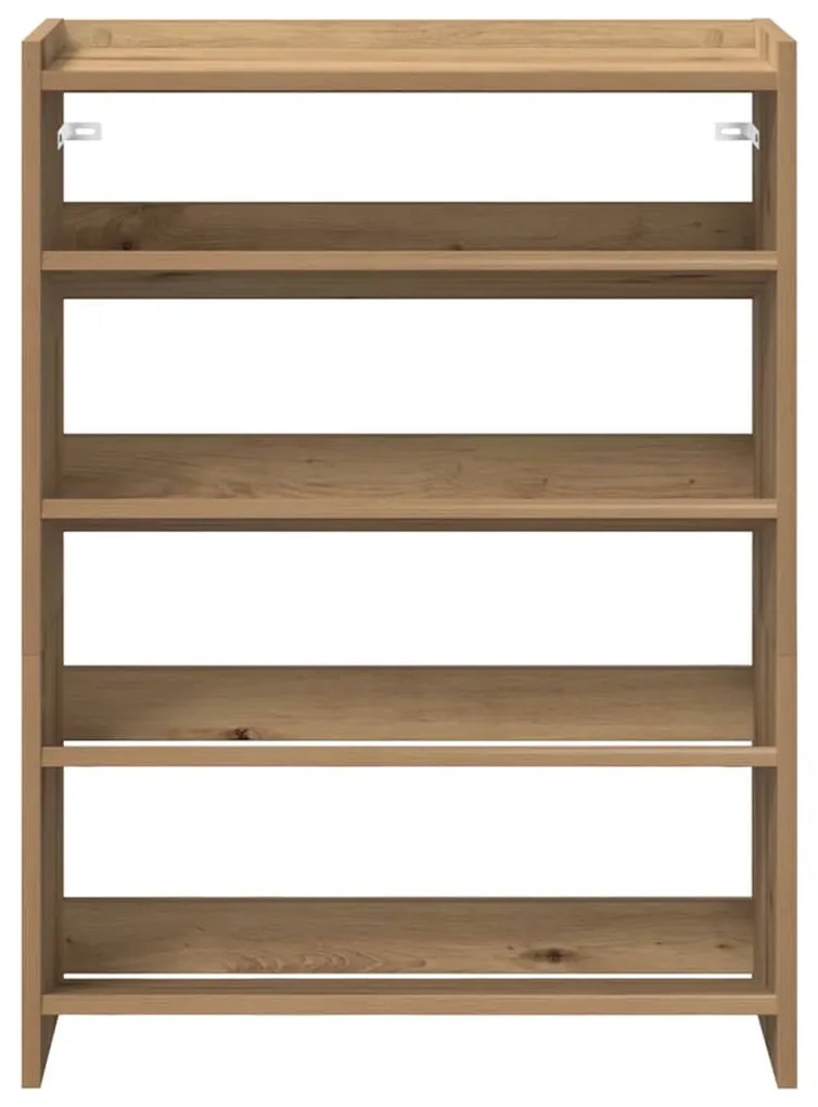 Ράφι παπουτσιών Artisan Oak 60x25x81 cm Κατασκευασμένο ξύλο - Καφέ