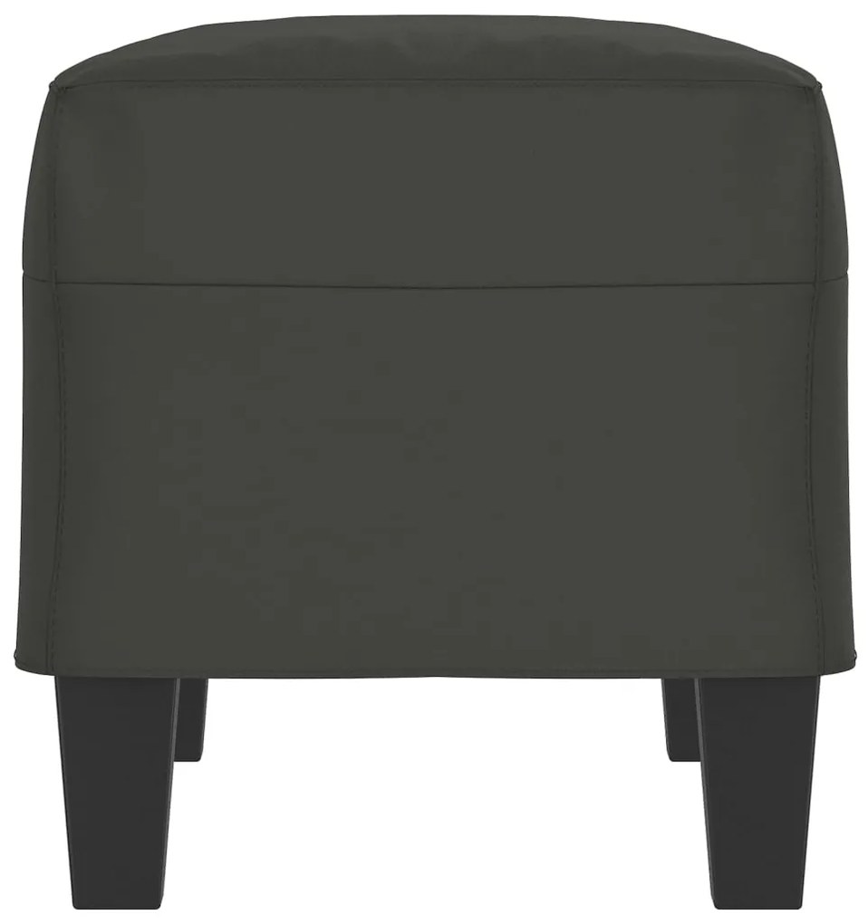 vidaXL Πάγκος Σκούρο Γκρι 70 x 35 x 41 εκ. από Ύφασμα Μικροϊνών
