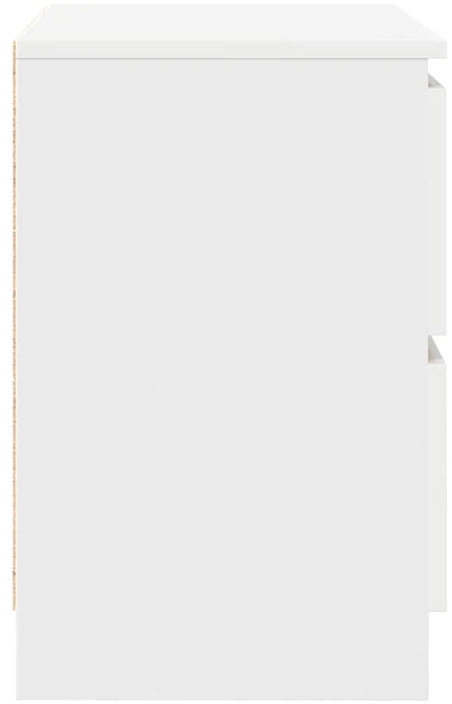 ντουλάπι τηλεόρασης vidaXL Λευκό 60x35x54 cm Κατασκευασμένο ξύλο