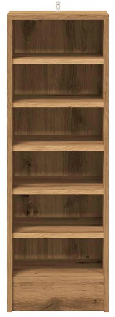 vidaXL Ντουλάπι παπουτσιών Artisan Oak 32x35x92 cm Κατασκευασμένο ξύλο