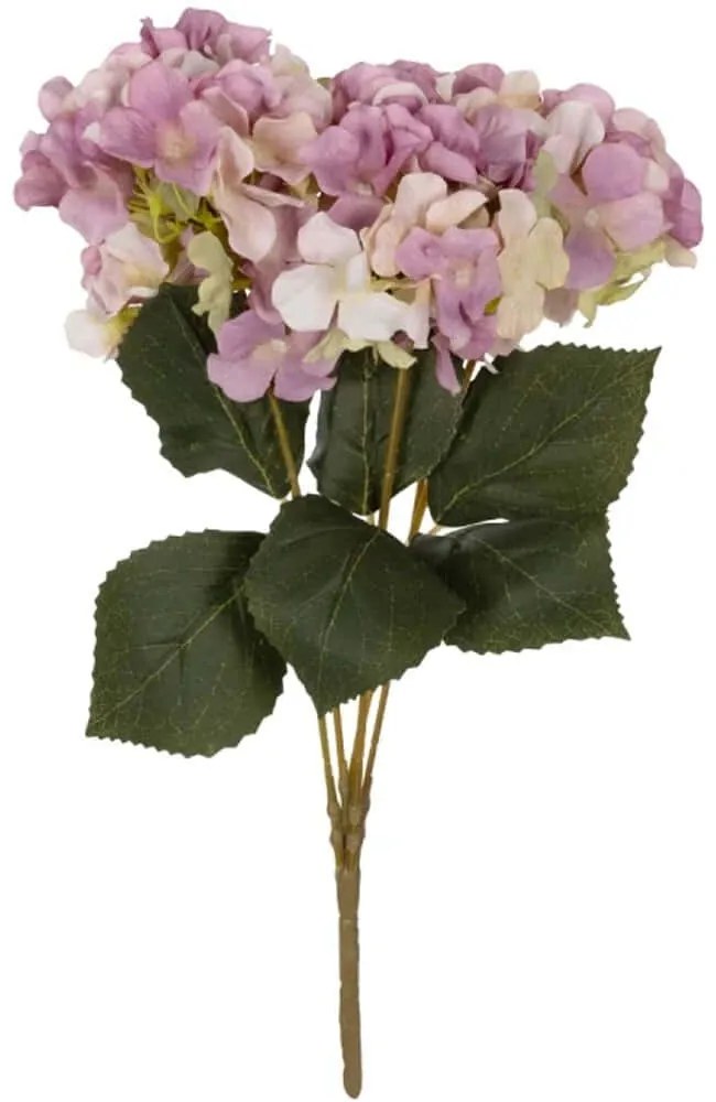 Τεχνητό Μπουκέτο Otensia 21487 43cm Purple GloboStar Πολυαιθυλένιο