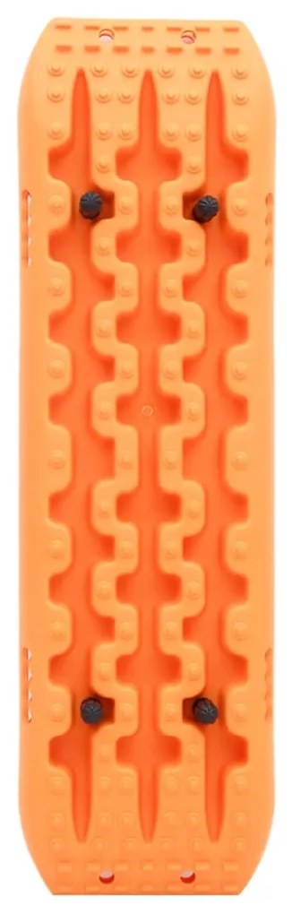 vidaXL Σανίδες Πρόσφυσης 2 τεμ. Πορτοκαλί 106x30,5x7 εκ. από Νάιλον