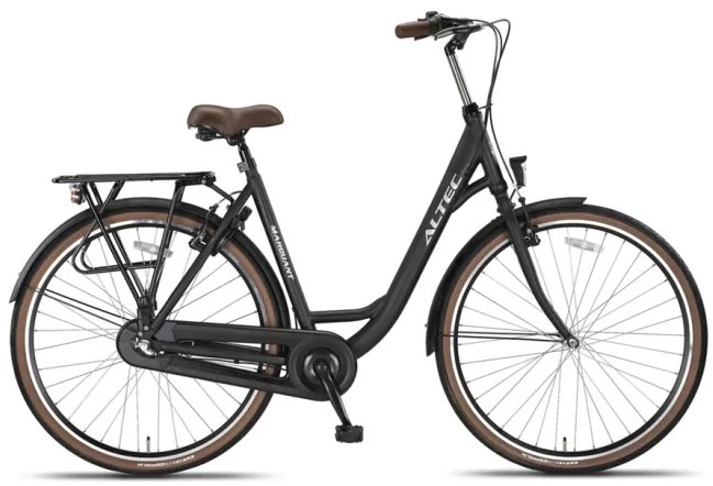Marquant 28 Inch 56 cm Women 3SP Rim Brakes Matte blackAltec