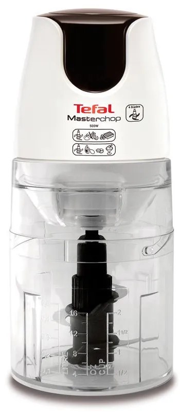 Tefal MB450B38 Πολυκόπτης Multi 500W με Δοχείο 500ml Smart Double Λευκό