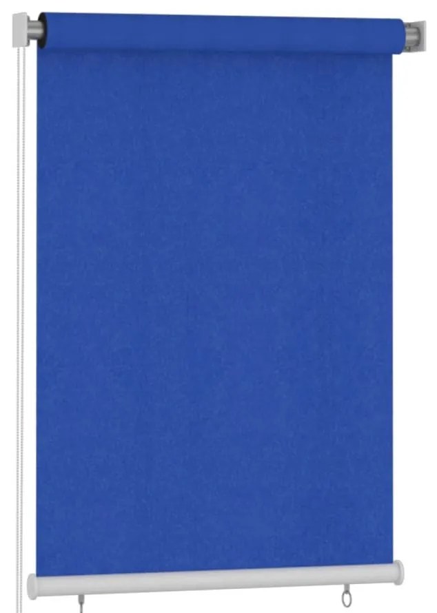 Στόρι Σκίασης Ρόλερ Εξωτερικού Χώρου Μπλε 100 x 140 εκ. HDPE - Μπλε
