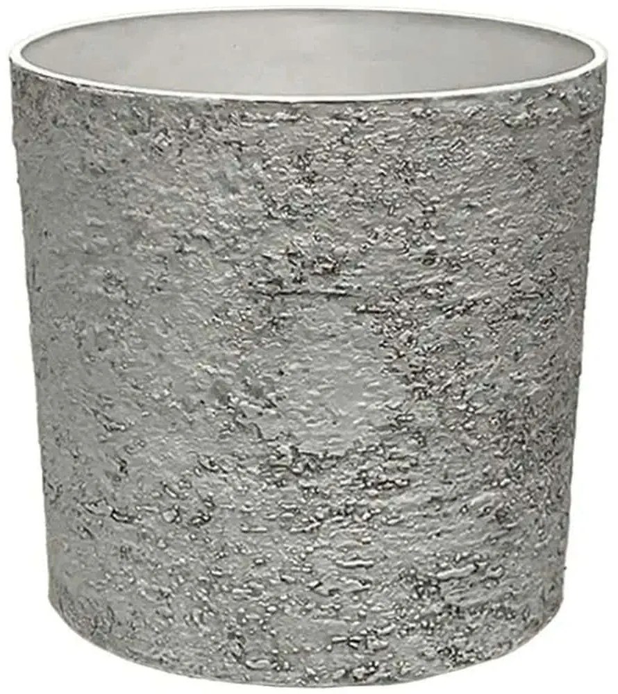 Κασπώ Βράχος 06-10004-L Φ43x43cm Grey Marhome Πολυρεσίνη