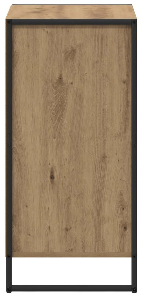 vidaXL Πλαϊνό γραφείο Καρυδιά Χειροποίητης Εργασίας 42 x 36 x 75.5 εκ.