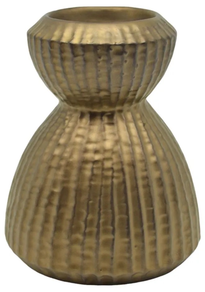 Κηροπήγιο 840403 Φ9,7x12,4cm Bronze-Gold Ankor Κεραμικό