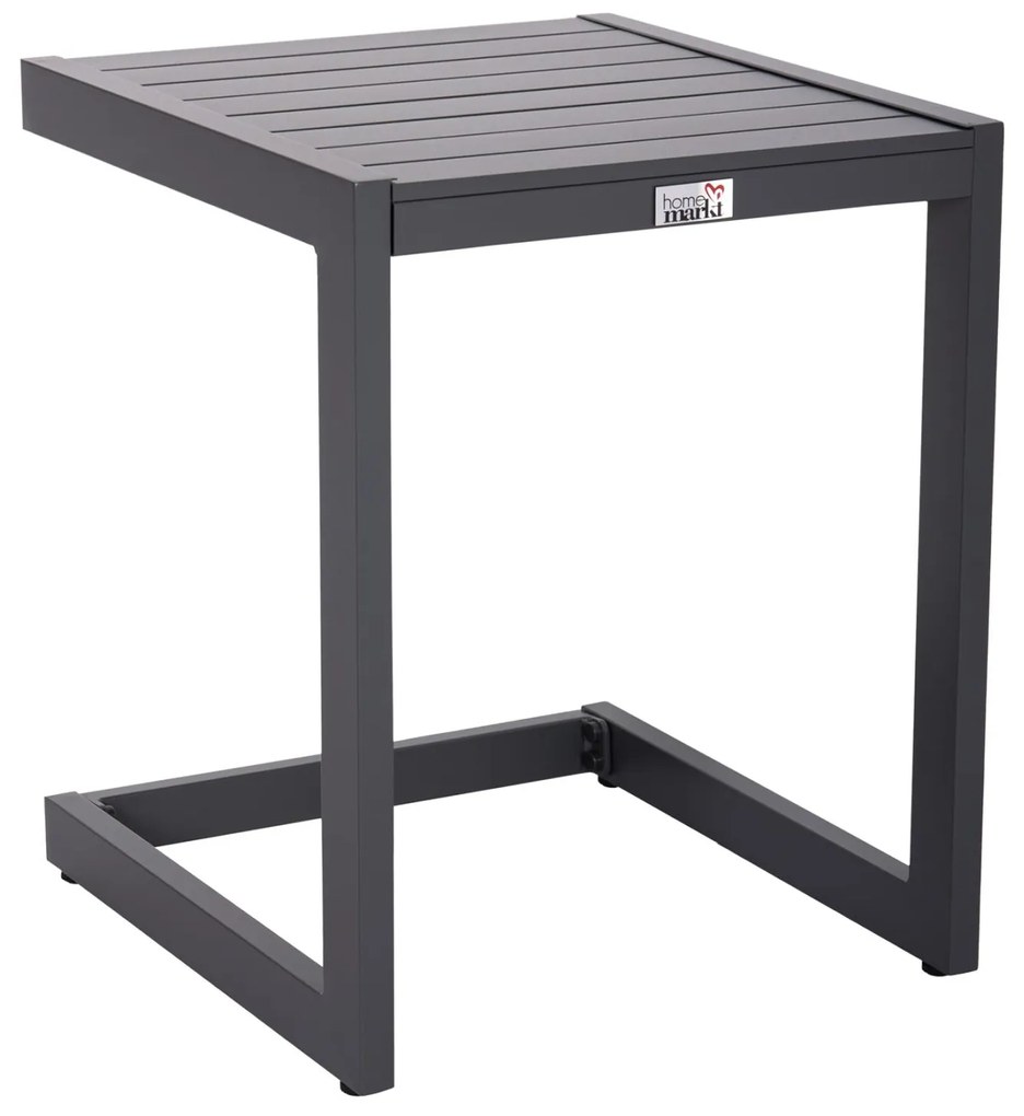 Τραπεζάκι Ξαπλώστρας BELLING C6274.03 Αλουμίνιο Σκούρο Γκρί 42x43x53Υεκ. 42x43x53 εκ.