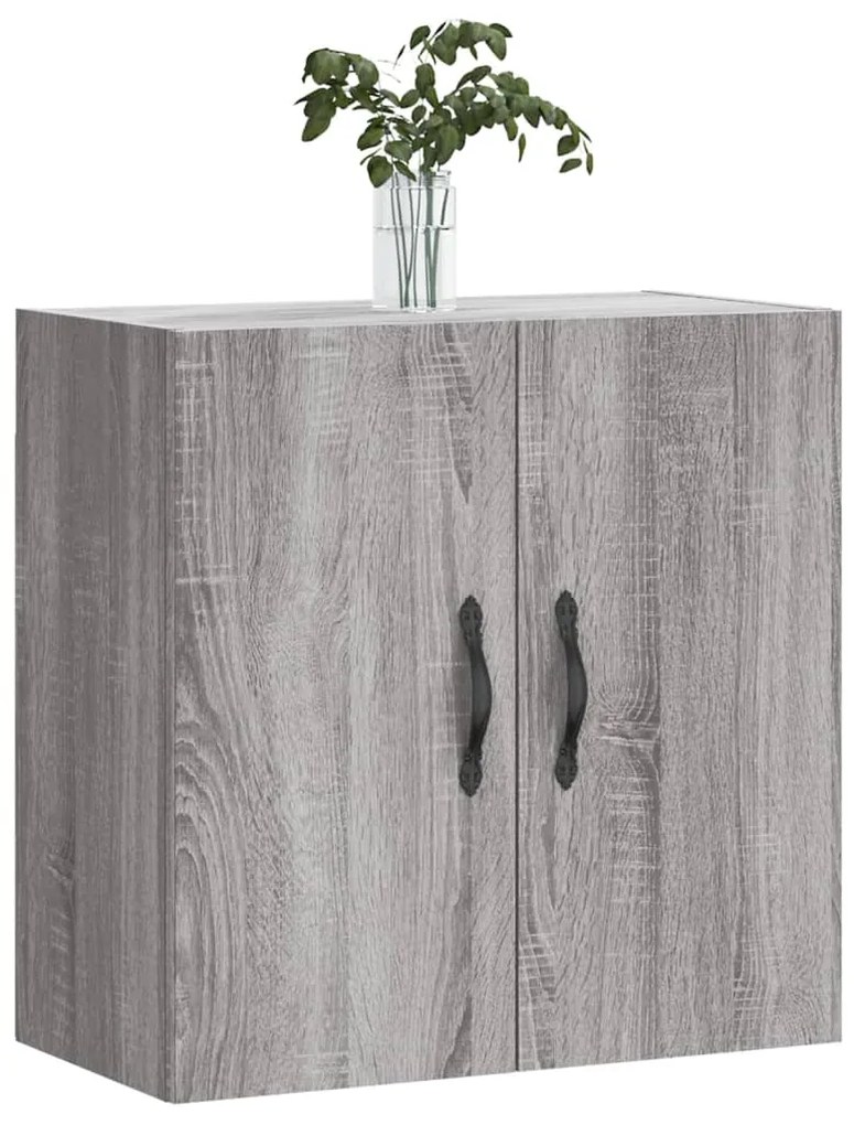 vidaXL Ντουλάπι Τοίχου Γκρι Sonoma 60x31x60 εκ. από Επεξεργασμένο Ξύλο